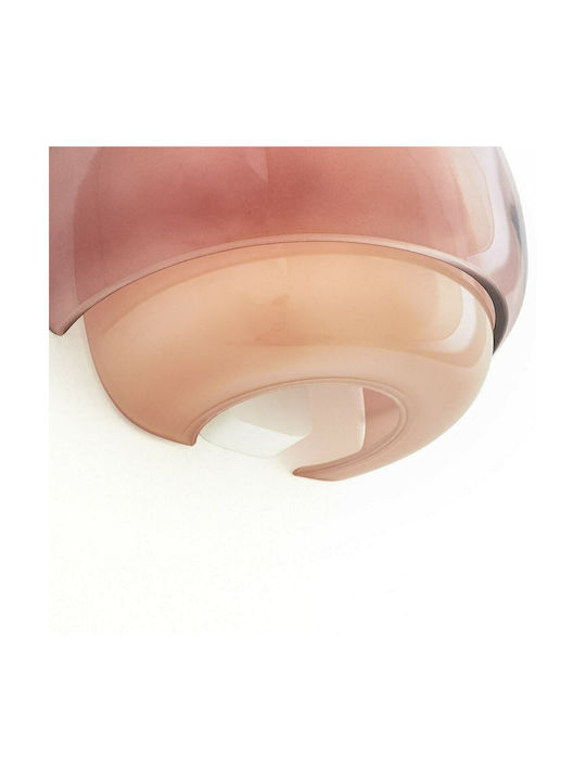 La Redoute Interieurs Kinoko Modern Lamp Wall with Socket G9 Pink 23x20cm