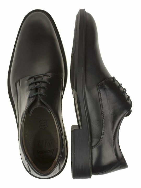 Leder Herrenschuhe Schwarz