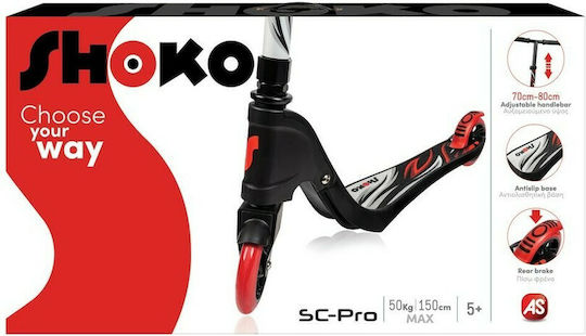 Shoko Kids Scooter SC-Pro 2-Wheel for 5+ Years Red