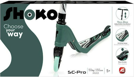 Shoko Scuter Copii SC-Pro 2 Roți Pentru 5+ Ani Verde