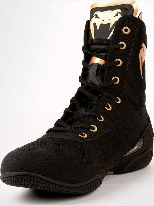 Venum Elite Boxing Shoes Black