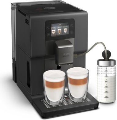 Krups Intuition Preference+ 1450W Налягане 15бар с мелачка Черна