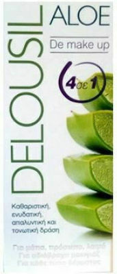 Delousil Aloe Demake Up 4 In 1 Makeup Remover Liquid 300ml