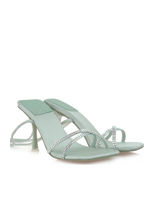 Jeffrey Campbell Shimmer Sandals Green