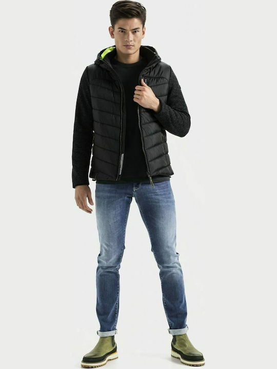 Geacă de iarnă Puffer Negru