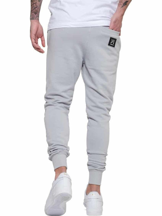 Sweatpants with Elastic Gray