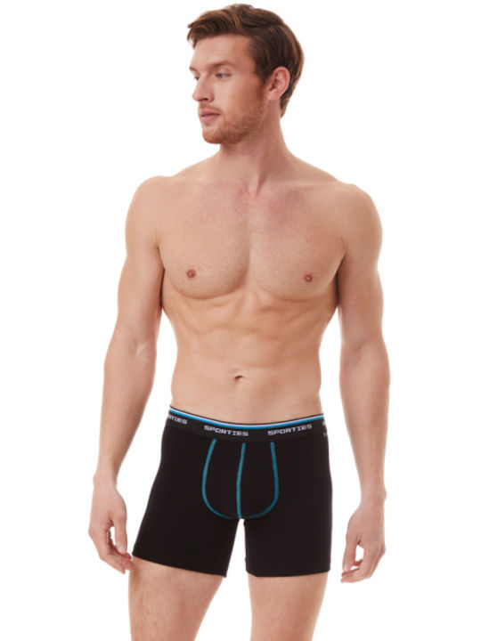 Herren Boxershorts Black / Grey 2Packung