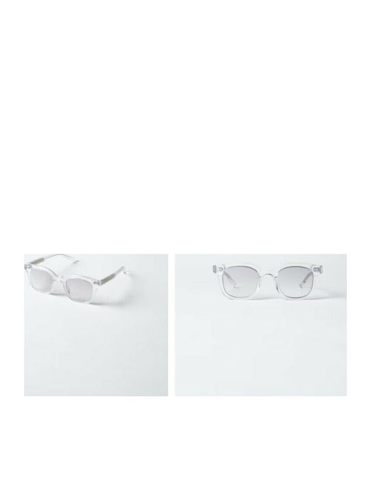 Chimi 02 Unisex Sunglasses with Plastic Frame Clear 02-CLEAR-47
