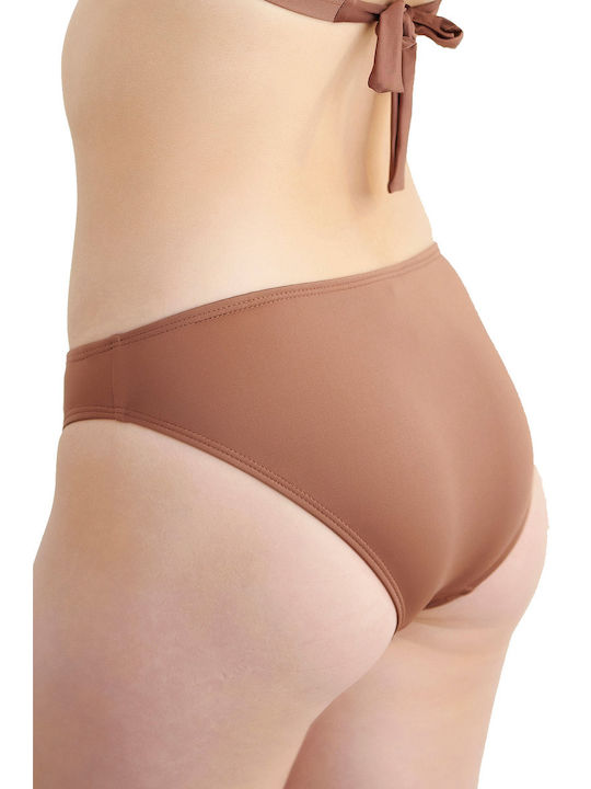 Blu4u Bikini Slip Brown