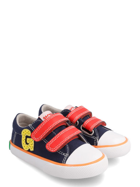 Garvalin Kids Sneakers Anatomic with Scratch Blue