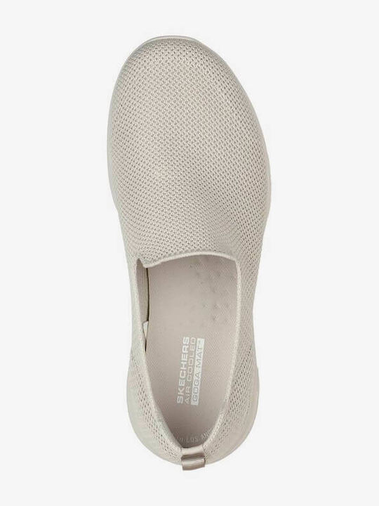 Go Walk Joy Women's Slip-Ons Beige