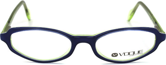 Vogue Women's Acetate Prescription Eyeglass Frame Navy Blue VO2246 1056