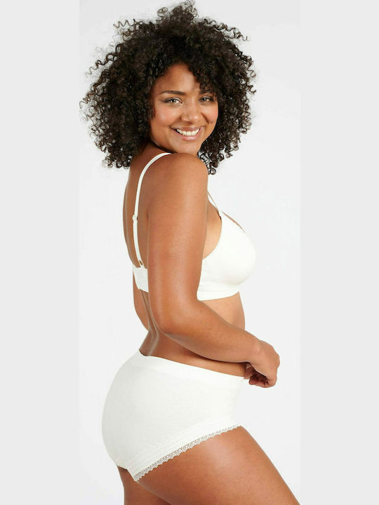 Sans Complexe Wireless Agathe Bralette Σουτιέν Λευκό