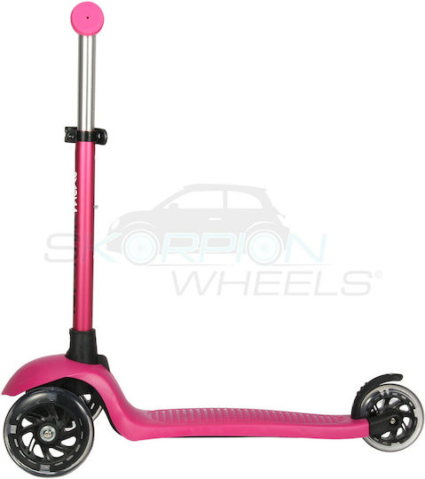 Skorpion Wheels Παιδικό Πατίνι M1 iSporter Mini Τρίτροχο με Κάθισμα Φούξια
