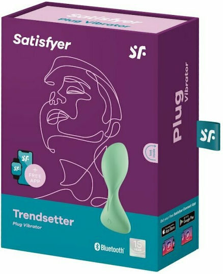 Satisfyer Trendsetter Anal Plug mit Vibration Grün 11cm