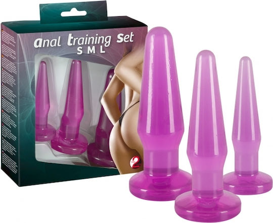 You2Toys Анални тапи Подредба Лилави 3бр