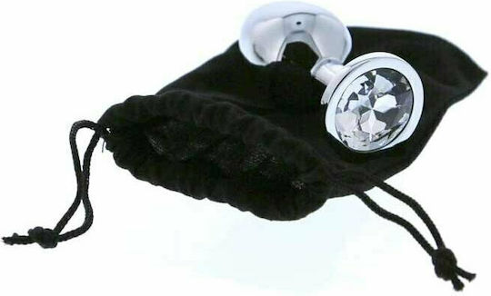 Dream Toys Gleaming Love Silver Plug Anal Plug Small Silver 7.1cm