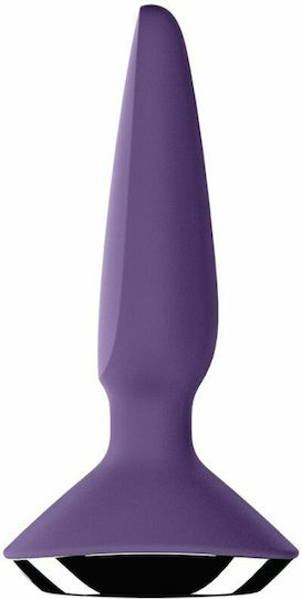 Satisfyer Plug-ilicious 1 Play Vibrator Anal Plug mit kabelloser Funktion und Vibration Lila
