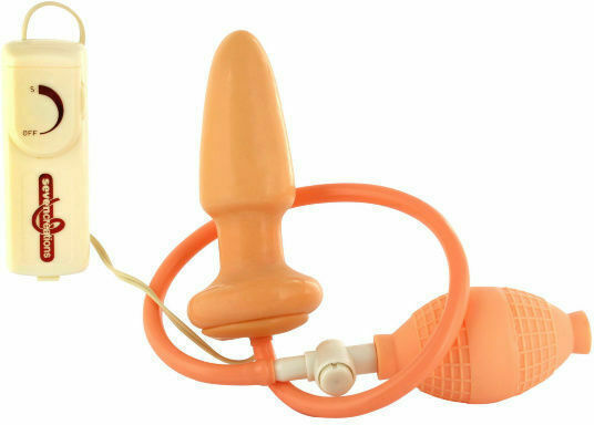 Seven Creations Expandable Butt Plug Πρωκτική Σφήνα Flesh 10cm