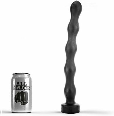 All Black Hubert Analdildo Schwarz 32cm AB69