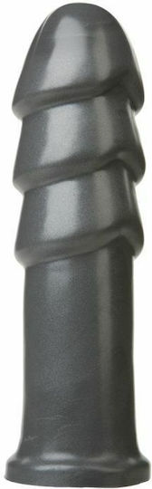 Doc Johnson American Bombshell B-10 Warhead Анално дилдо Gun Metal 25.6см