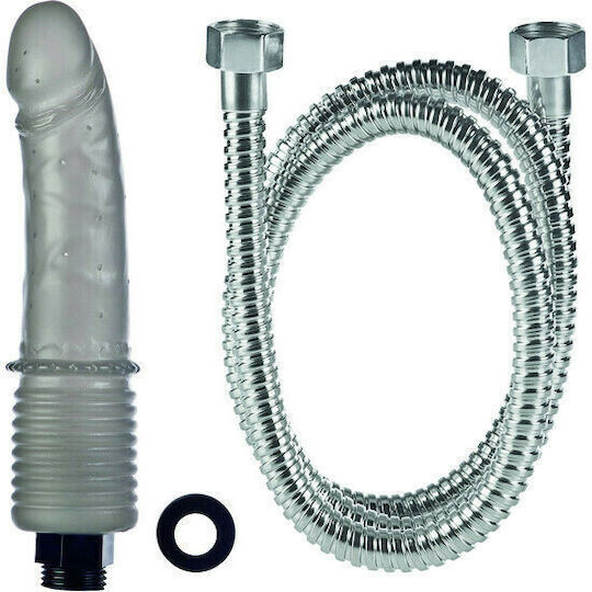 Colt Shower Shot Spraying Water Dong Anal Shower Brown 11cm