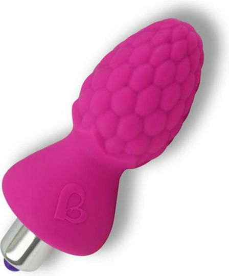 Rocks Off Ass Berries 7 Speed Анална тапа с вибрация Лилав 10.2см