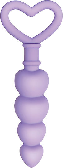 Evolved Novelties Sweet Treat Silicone Anal Beads Πρωκτικές Μπίλιες Μωβ