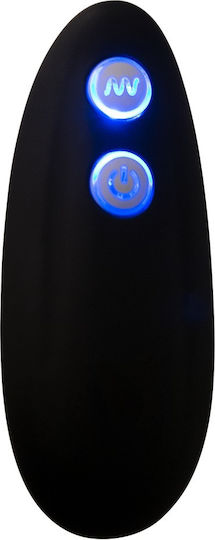 You2Toys Remote Controlled Vibro Plug Πρωκτική Σφήνα με Δυνατότητα Ασύρματης Λειτουργίας και Δόνηση Μαύρη