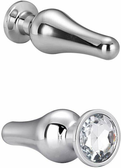 Dream Toys Gleaming Love Πρωκτική Σφήνα Medium Silver