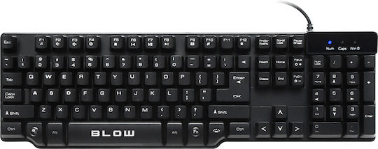 Blow Adrenaline Gaming-Tastatur mit Beleuchteten Tasten Englisch (UK)