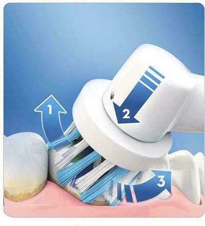 Oral-B Vitality 150 Cross Action Ηλεκτρική Οδοντόβουρτσα με Χρονομετρητή Μαύρη