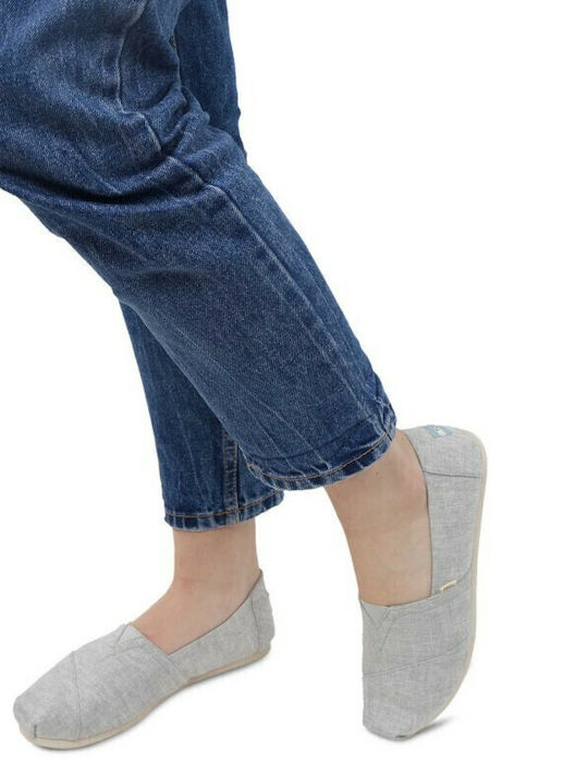 Alpargatas Women's Fabric Espadrilles Drizzle Grey