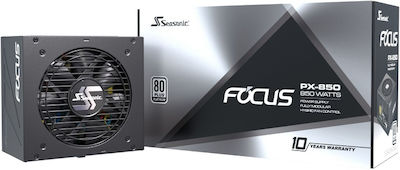 Seasonic Focus Plus 850W Τροφοδοτικό Υπολογιστή Full Modular 80 Plus Platinum