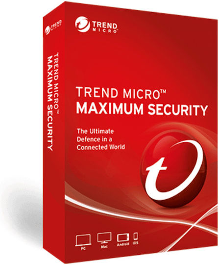 Trend Micro Maximum Security pentru 10 Dispozitive și 3 Ani de Utilizare (Licență Electronică)