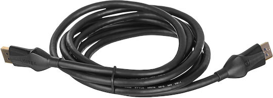 Unitek Cable DisplayPort male - DisplayPort male 3m Black (C1624BK-3M)