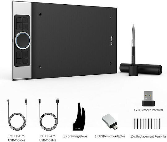 XP-Pen Deco Pro Mw Γραφίδα Σχεδίασης χωρίς Οθόνη με Bluetooth