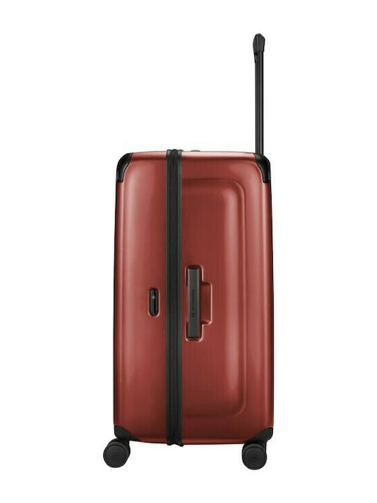 Victorinox Spectra 3.0 Твърд Голям Куфар За Пътуване Червен С 4 Колела Височина 76см