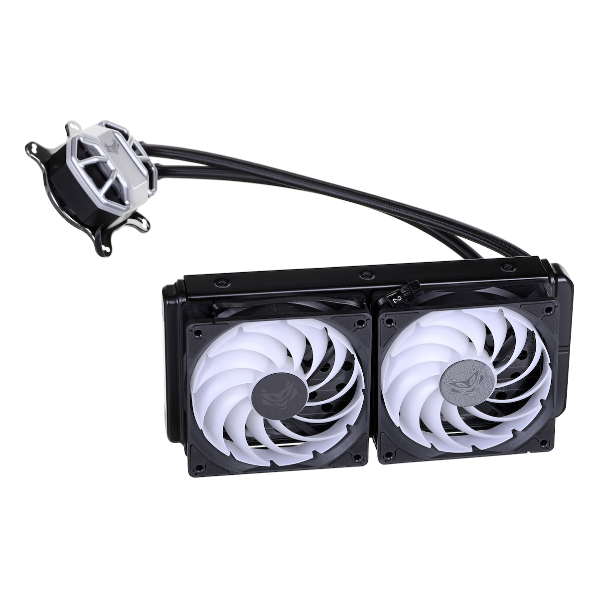 Sapphire NITRO+ S240-A AIO Υδρόψυξη Επεξεργαστή Διπλού Ανεμιστήρα 120mm για  Socket AM4/1700/1200/115x με ARGB Φωτισμό