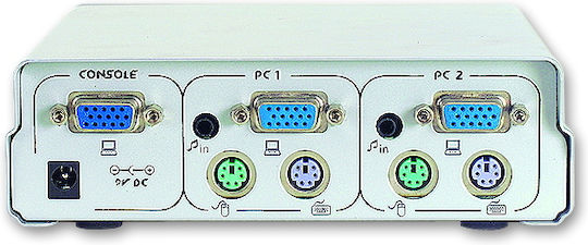 Gembird Automatic CPU switch w/audio support 2PCs