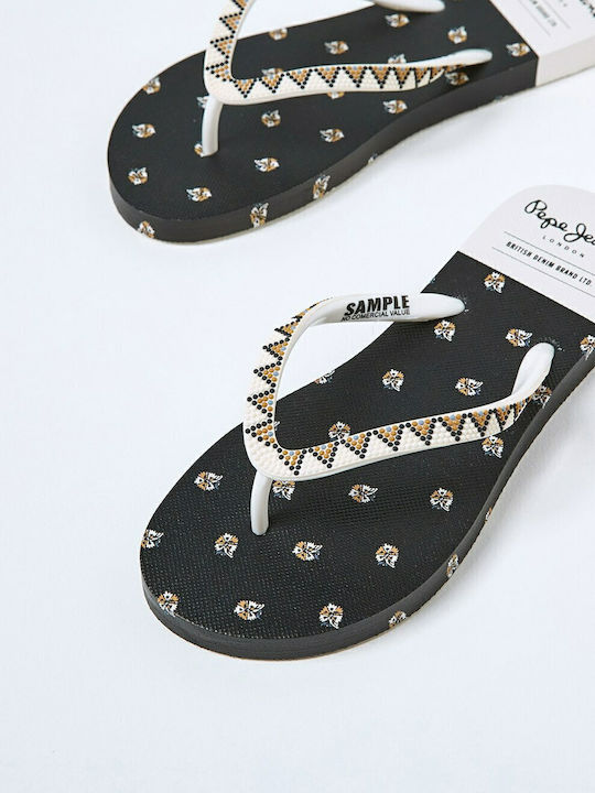 Rake Preppy Frauen Flip Flops in Weiß Farbe