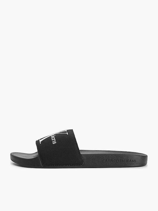 Monogram Women's Slides Black