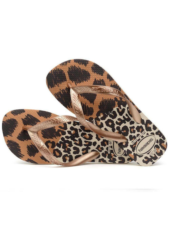 Top Animals Σαγιονάρες Rose Gold