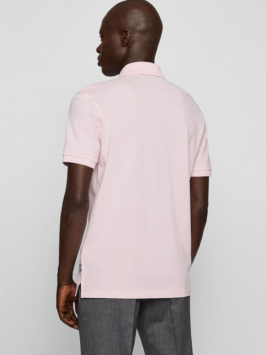 Pallas Polo Bluza Tricou Cu Mânecă Scurtă Roz