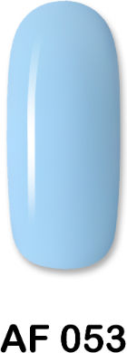 Aloha Fashion Halb-permanenter Nagellack AF 053 Very Light Blue 15ml 1Stück