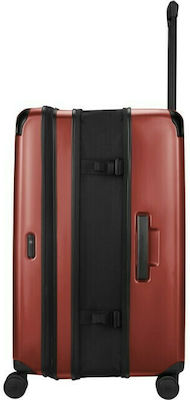 Victorinox Spectra 3.0 Expandable Large Travel Suitcase Hard Red with 4 Wheels Height 75cm