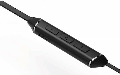 AvLink PowerBand In-Ear Bluetooth-Freisprecheinrichtung Kopfhörer mit Schweißresistenz Schwara