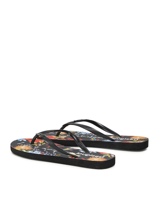 Underwater Frauen Flip Flops in Schwarz Farbe