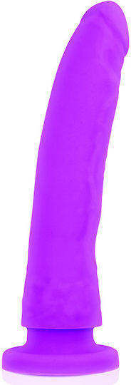 Delta Club Toys Harness & Silicone Dong Gurtzeug mit Dildo 23cm in Lila Farbe