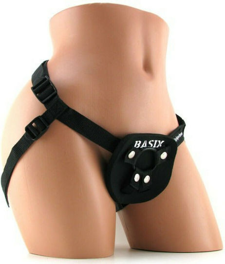 Pipedream Basix Rubber Works - Universal Harness Арсенал в Черен цвят